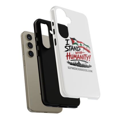 I Stand With Humanity iPhone 16 Case — Solidarity Protective Cover