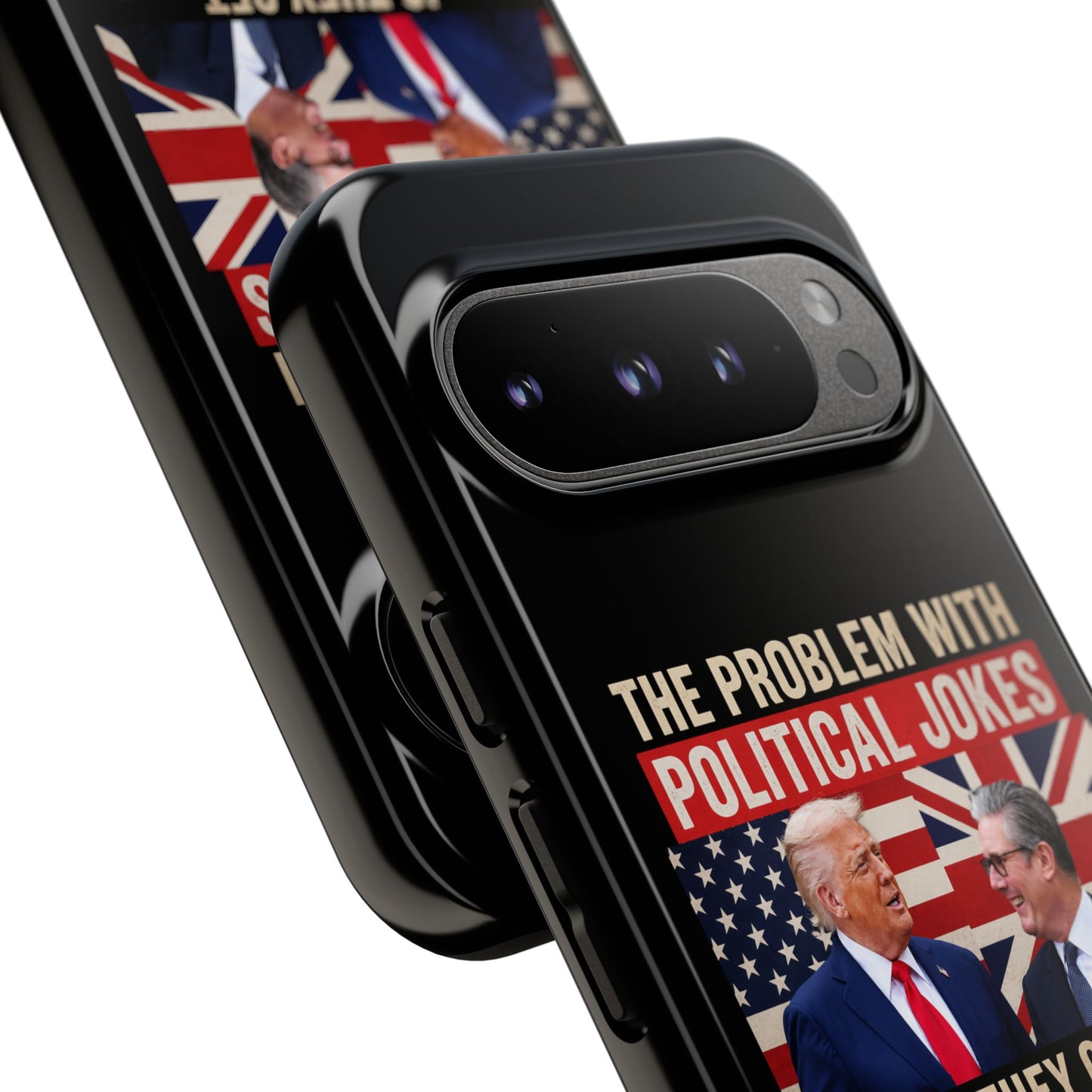 Political Humor Phone Case — "The Problem With Political Jokes Is They Get Elected"