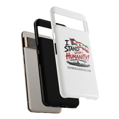 I Stand With Humanity iPhone 16 Case — Solidarity Protective Cover