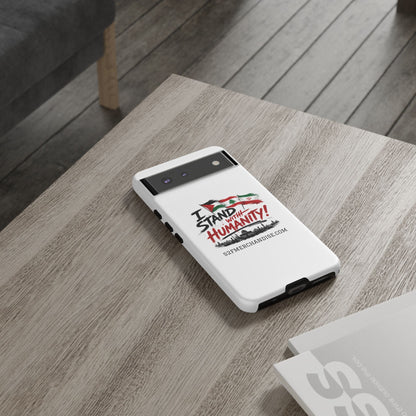 I Stand With Humanity iPhone 16 Case — Solidarity Protective Cover