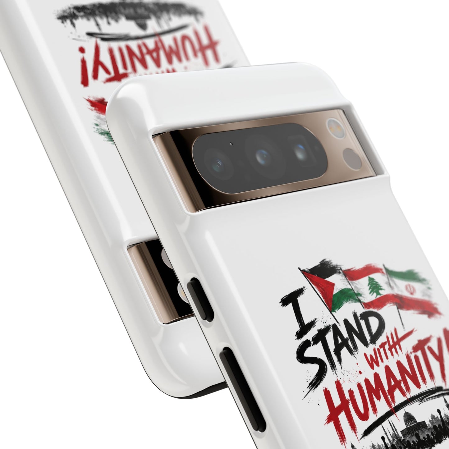 I Stand With Humanity iPhone 16 Case — Solidarity Protective Cover