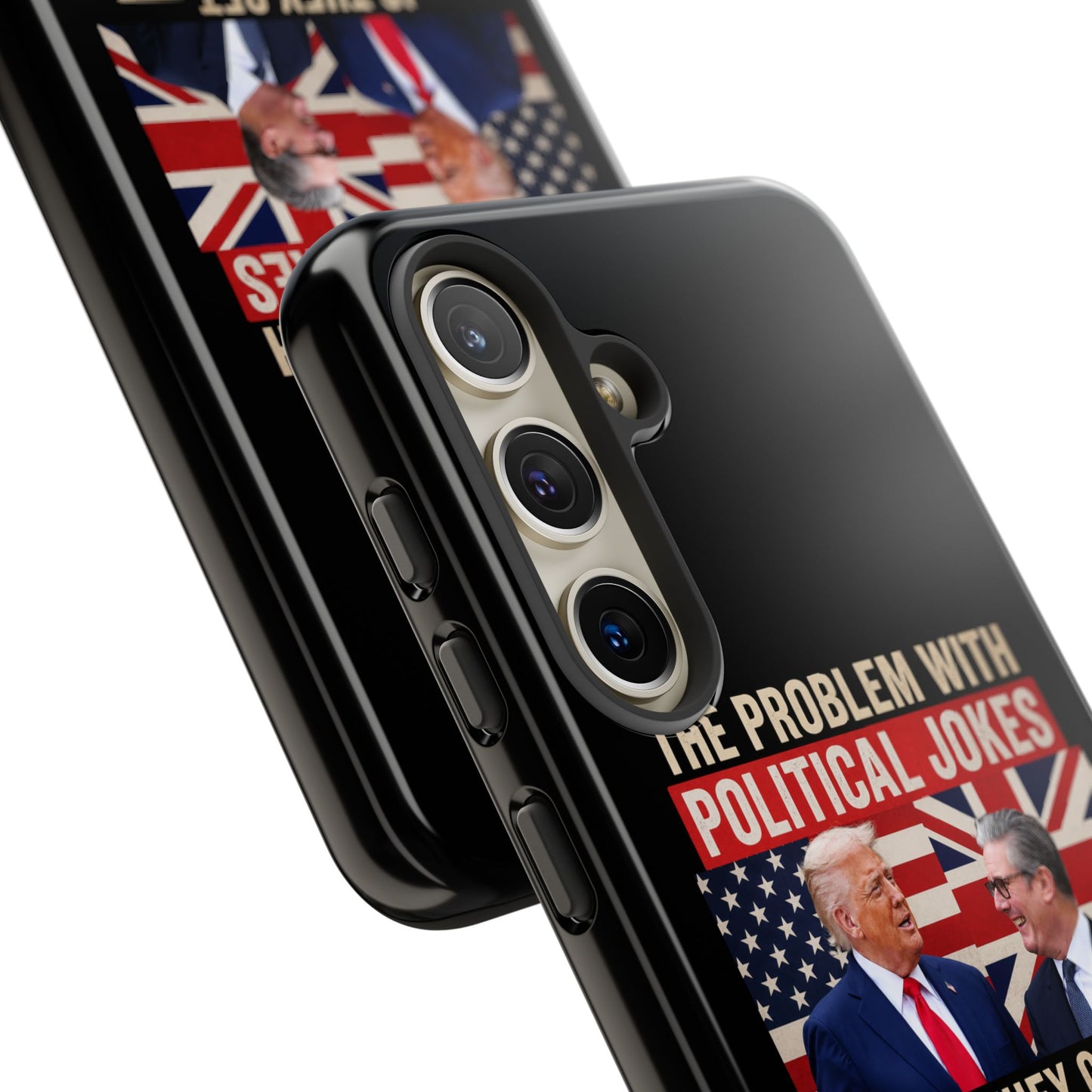 Political Humor Phone Case — "The Problem With Political Jokes Is They Get Elected"