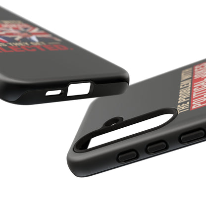 Political Humor Phone Case — "The Problem With Political Jokes Is They Get Elected"