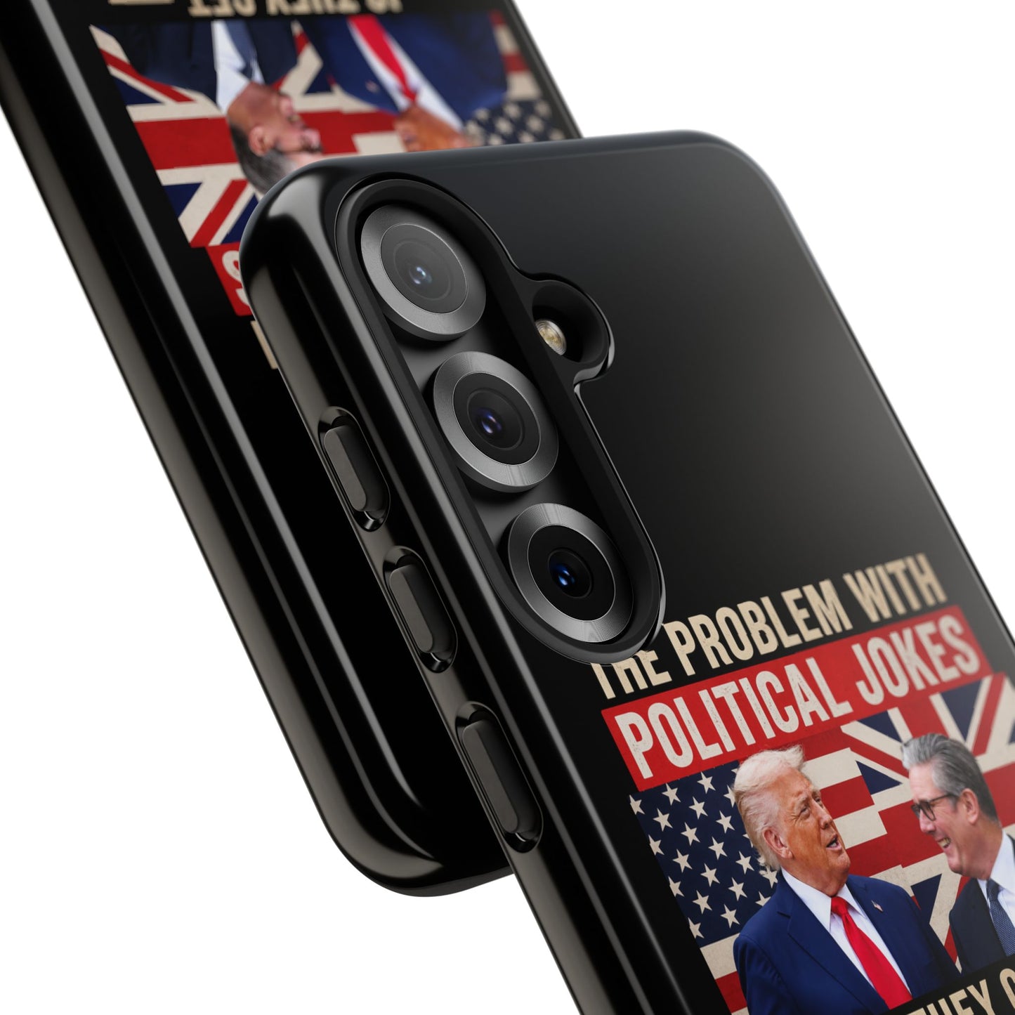 Political Humor Phone Case — "The Problem With Political Jokes Is They Get Elected"