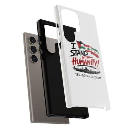 I Stand With Humanity iPhone 16 Case — Solidarity Protective Cover