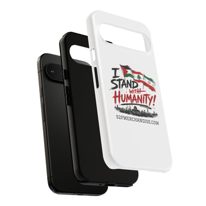 I Stand With Humanity iPhone 16 Case — Solidarity Protective Cover