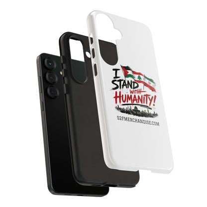 I Stand With Humanity iPhone 16 Case — Solidarity Protective Cover