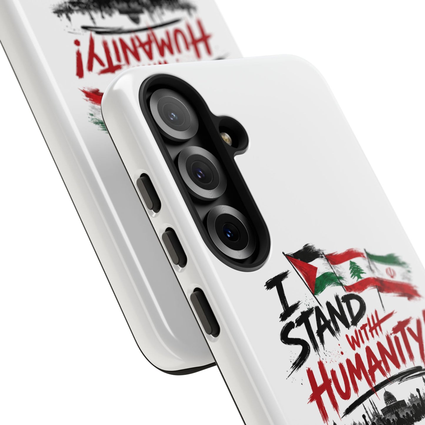 I Stand With Humanity iPhone 16 Case — Solidarity Protective Cover
