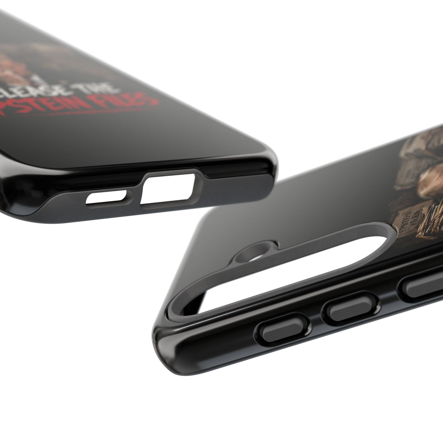 iPhone 16 Case — "Release the Epstein Files" Political Graphic