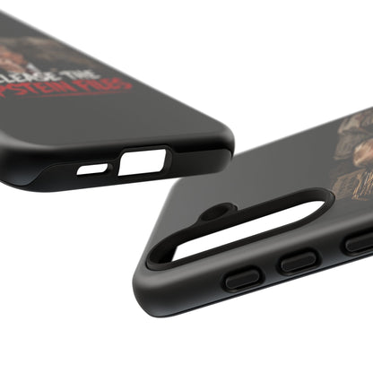 iPhone 16 Case — "Release the Epstein Files" Political Graphic