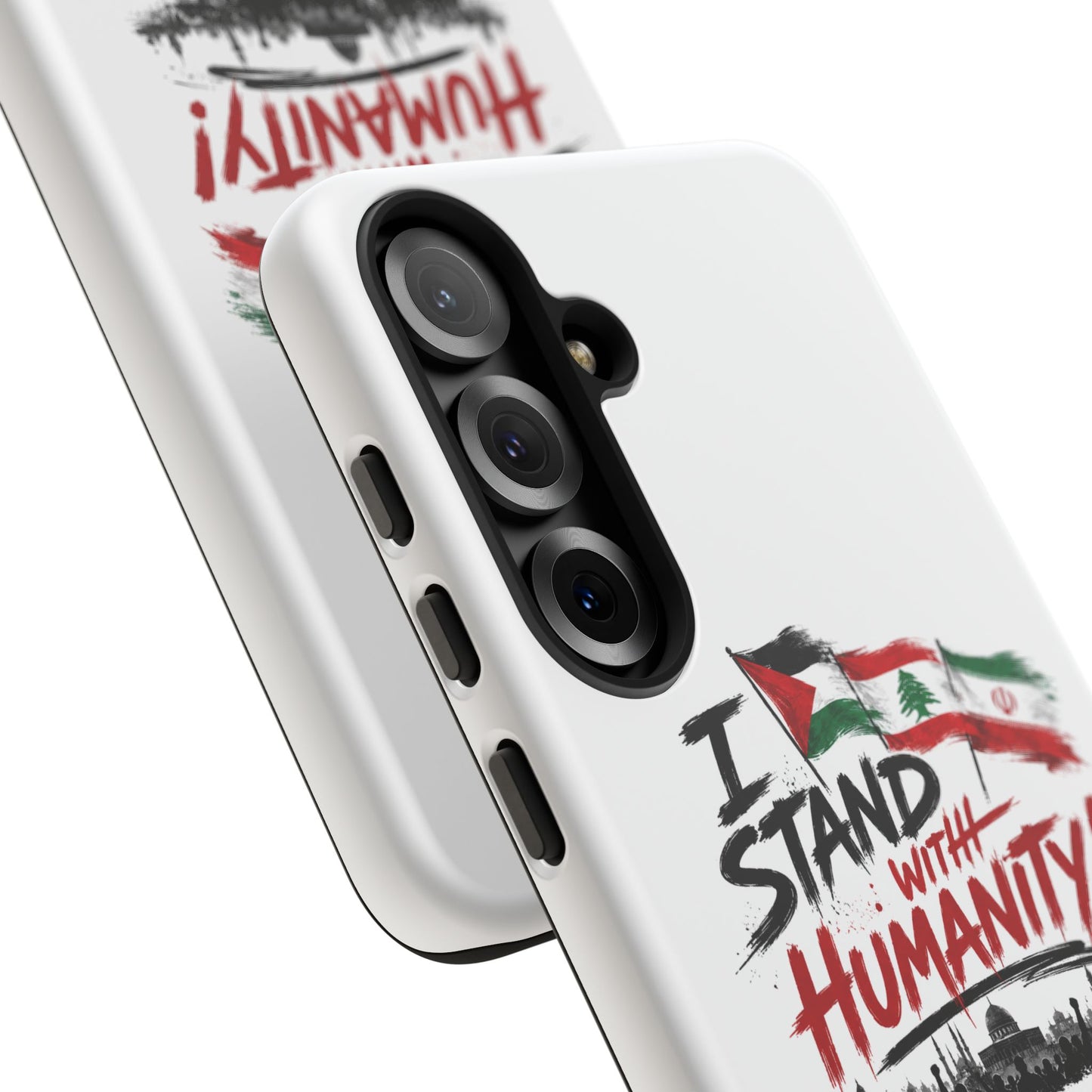 I Stand With Humanity iPhone 16 Case — Solidarity Protective Cover