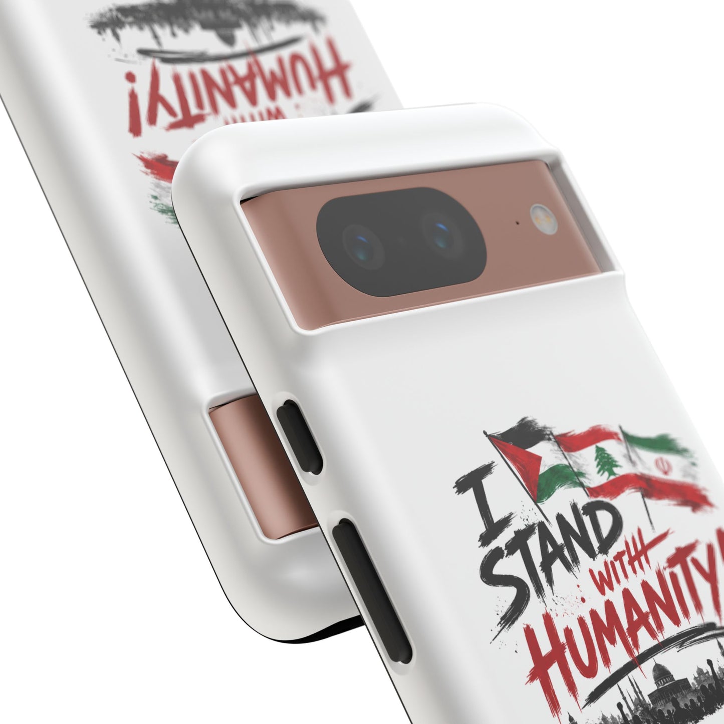 I Stand With Humanity iPhone 16 Case — Solidarity Protective Cover