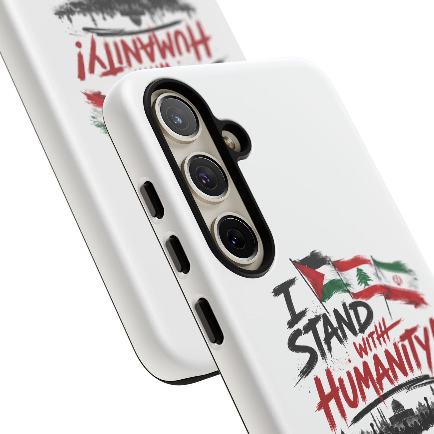 I Stand With Humanity iPhone 16 Case — Solidarity Protective Cover