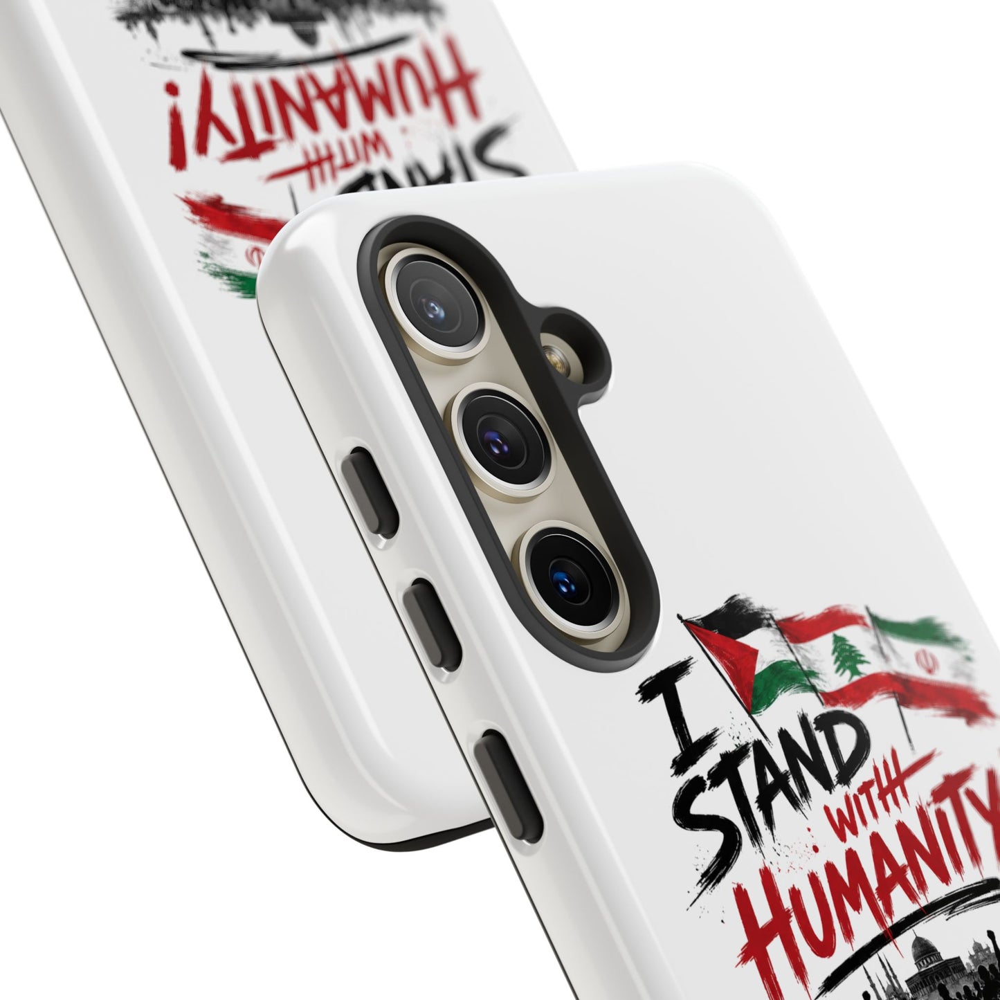 I Stand With Humanity iPhone 16 Case — Solidarity Protective Cover