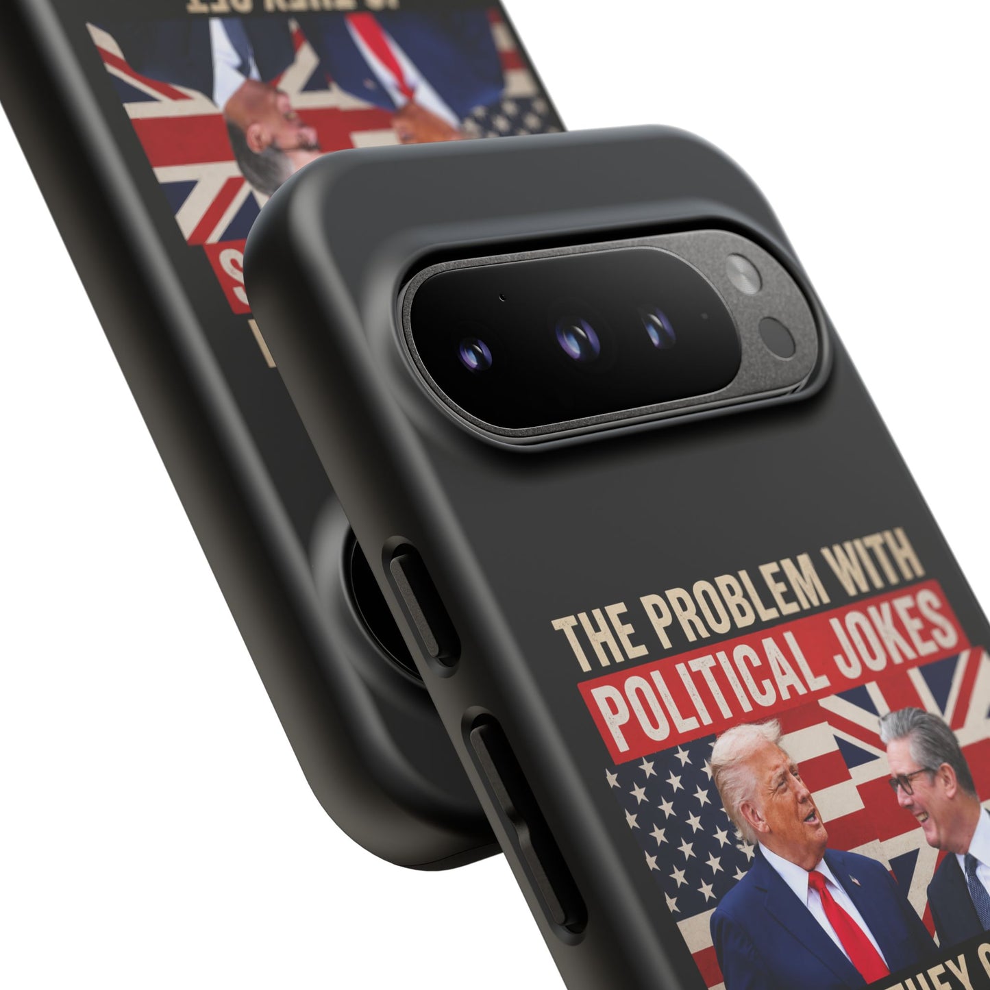 Political Humor Phone Case — "The Problem With Political Jokes Is They Get Elected"