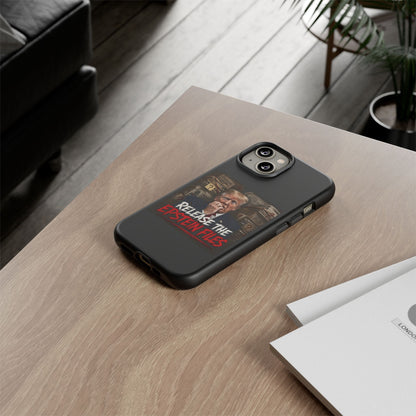 iPhone 16 Case — "Release the Epstein Files" Political Graphic