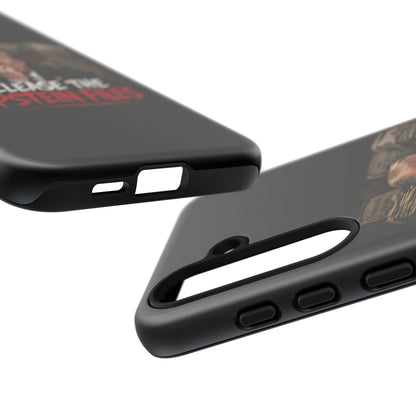 iPhone 16 Case — "Release the Epstein Files" Political Graphic