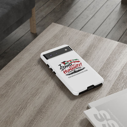 I Stand With Humanity iPhone 16 Case — Solidarity Protective Cover