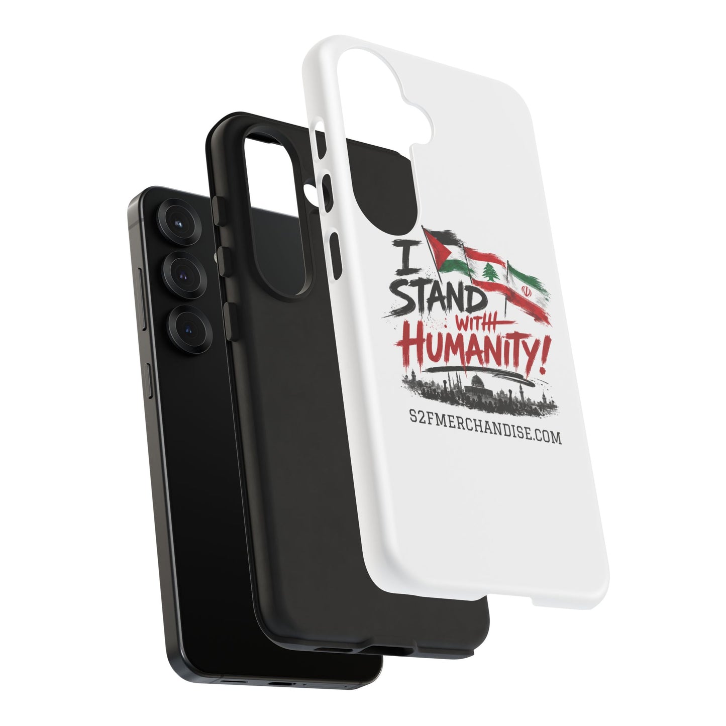 I Stand With Humanity iPhone 16 Case — Solidarity Protective Cover