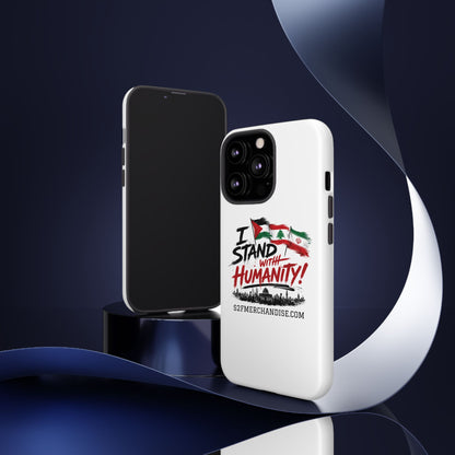 I Stand With Humanity iPhone 16 Case — Solidarity Protective Cover