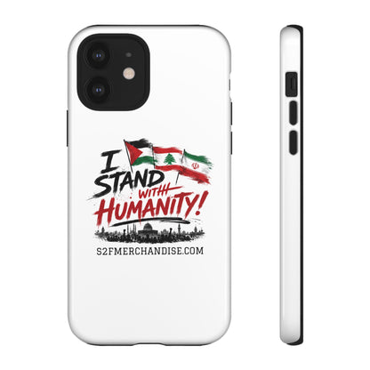 I Stand With Humanity iPhone 16 Case — Solidarity Protective Cover